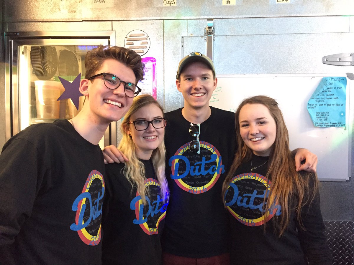 tuckbro2's tweet photo. 8 down, 12 to go! #SunCity (we got to go inside the Dutch Bros) #OpDutch2 @dutchbrosaz @DutchBros https://t.co/7Qlsfivleg