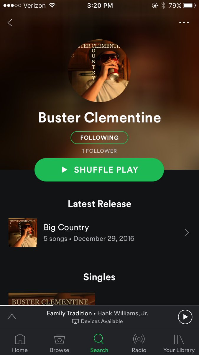 SplitTape's tweet photo. Listen to Buster Clementine's "Big Country" EP on Spotify and iTunes today! https://t.co/HApTqk7l3t