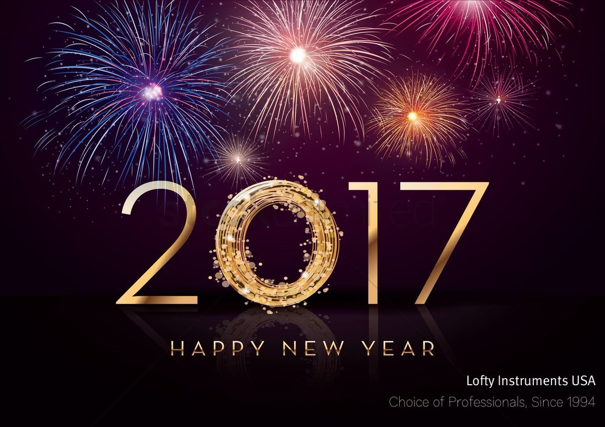 loftyinstrument's tweet photo. To all our customers and Partners, a very happy new year 2017. https://t.co/WvsWd5satt