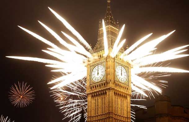 #OutFox por recibir el año nuevo en el Big Ben