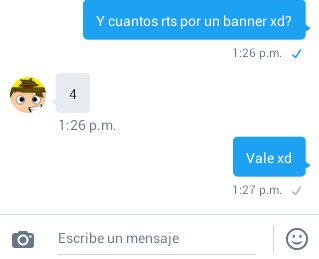 PugitoOMG's tweet photo. 4 Rt's Y @BryanCrush7 Me Hace Un Banner Me Ayudas Con Tu Rt :)? https://t.co/moDWDK0k5j