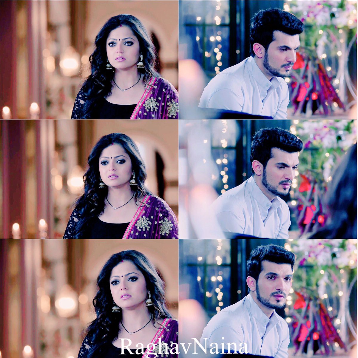 RaghavNaina's tweet photo. Naina acted as if nothing was wrong but seeing Raghav like this she was broken 😭😢💔 #PardesMeinHaiMeraDil #RaIna https://t.co/rtfzBeQIke