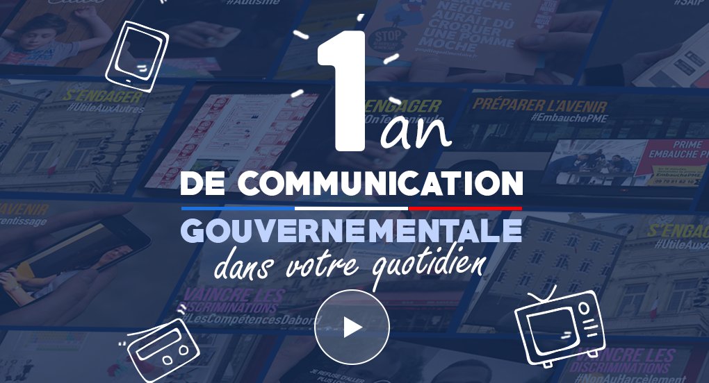 sig_lab's tweet photo. #Retro2016 
Un an de communication gouvernementale dans votre quotidien >> https://t.co/iD9CjPjZwy #SIGLab https://t.co/ChQBfTr8BG