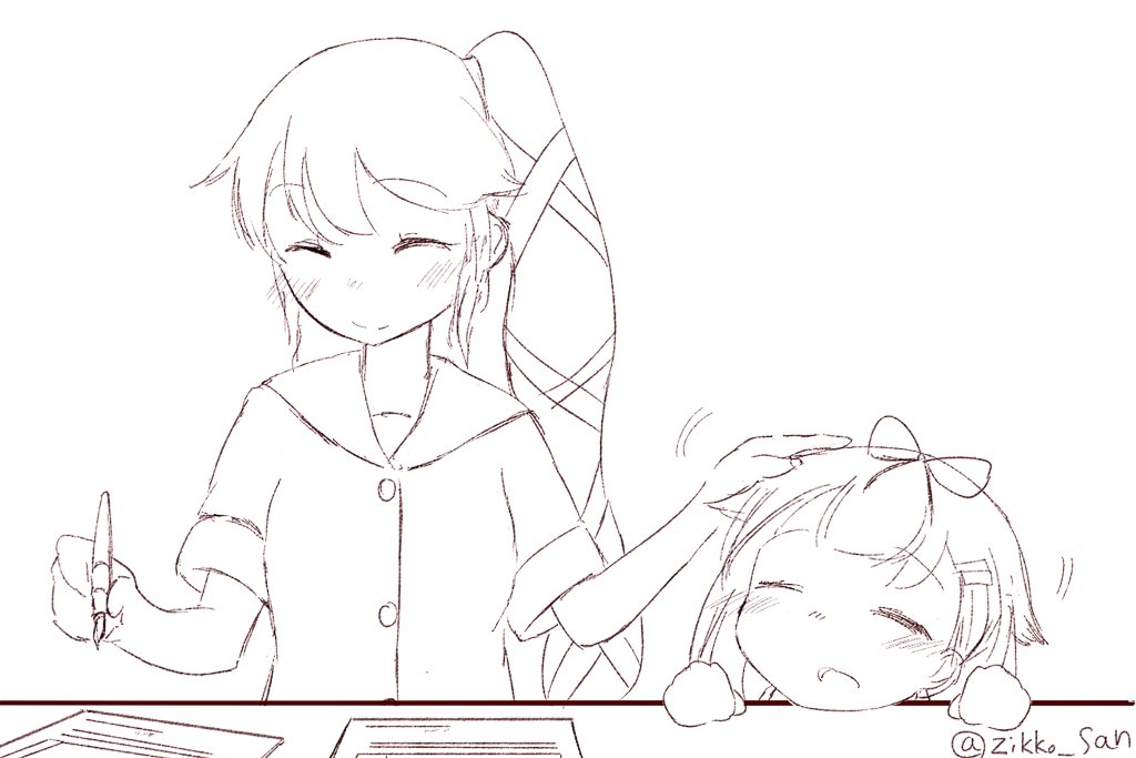 『執務中』#ゆらだち 