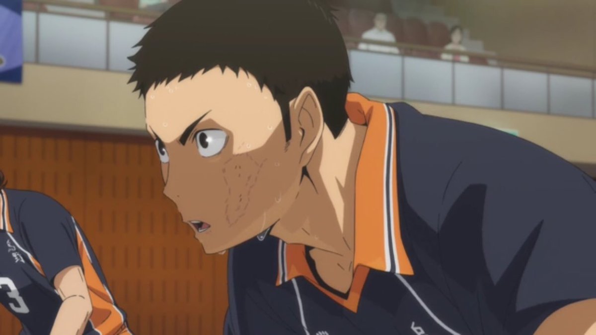 まきじろう Di Twitter 大地さんhappy Birthday 和久南戦で怪我したときは痛々しくて見ていられなかったけど怪我 してもなお最後の白鳥沢戦まで安定したレシーブやチームのみんなを引っ張っていってくれた大地さんは本当にすごい さすが烏野の大黒柱 オトン