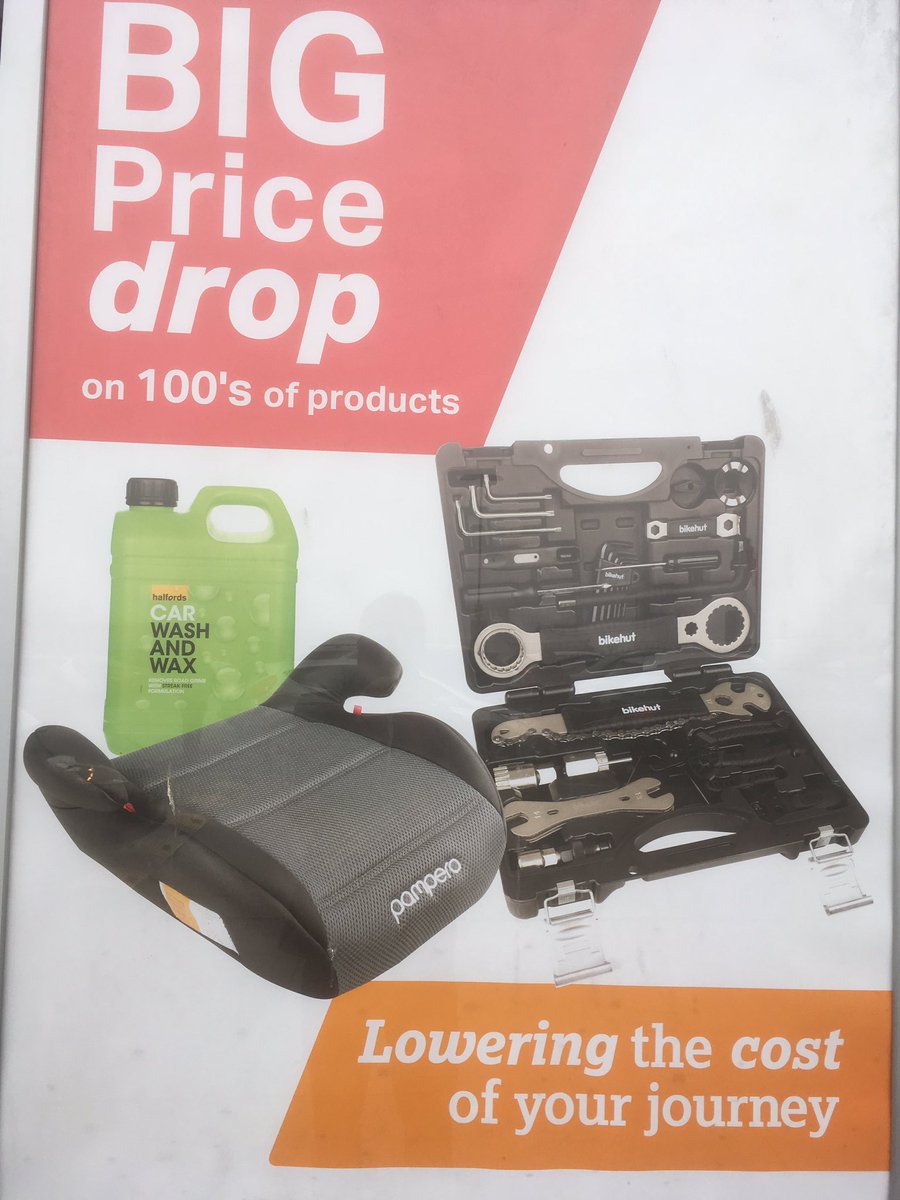 imposterophe's tweet image. Thought I'd make an appearance at @Halfords_uk #100's #punktuation