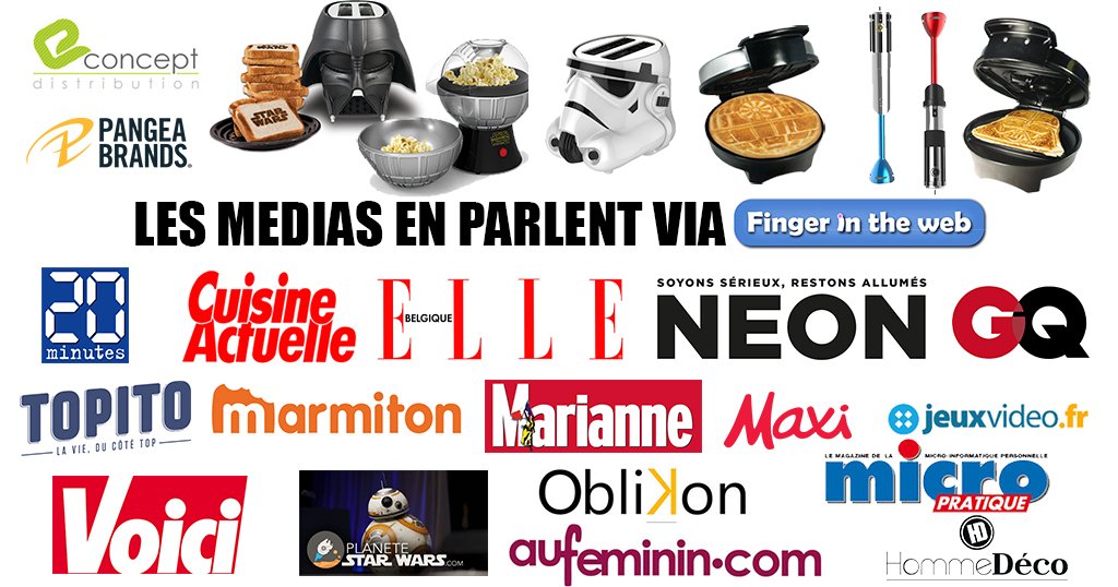 ecdist's tweet photo. La gamme d'ustensiles de cuisine #STARWARS de @pangeabrands a fait de nombreuses parutions dans la presse : https://t.co/foTd9zYQG8