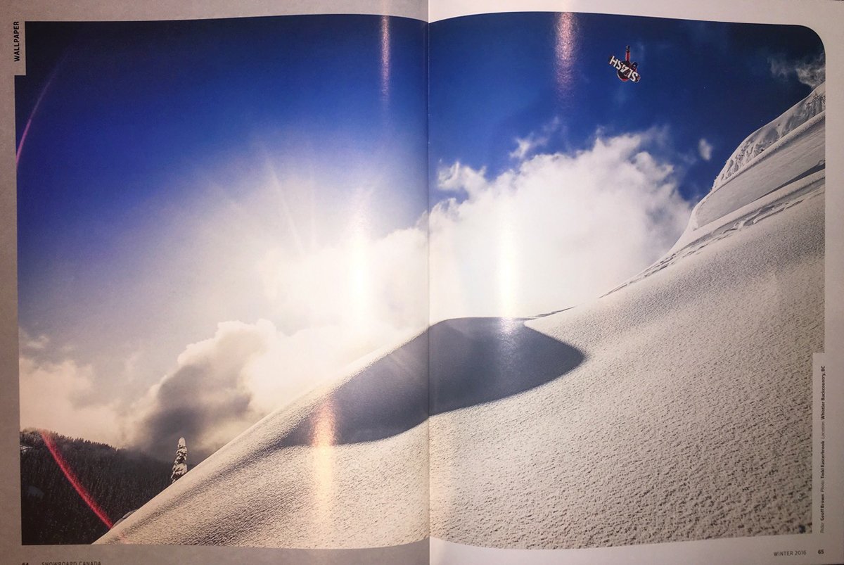 nowbindings's tweet photo. Have you checked out Geoff Brown's 2 pager in Snowboard Canada Magazine?!
PHOTO: Todd Easterbrook #snowstoke #sendit #happyfeet https://t.co/Rr8XBNAxn8