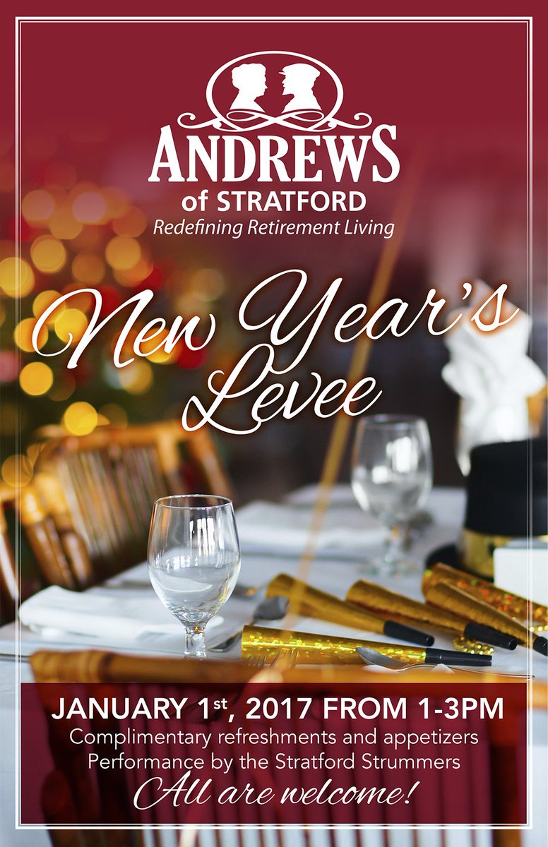 andrewsofpei's tweet photo. Let's celebrate #2017 together at Andrews of Stratford! All are welcome tomorrow #PEI https://t.co/hJVYvMAD6F