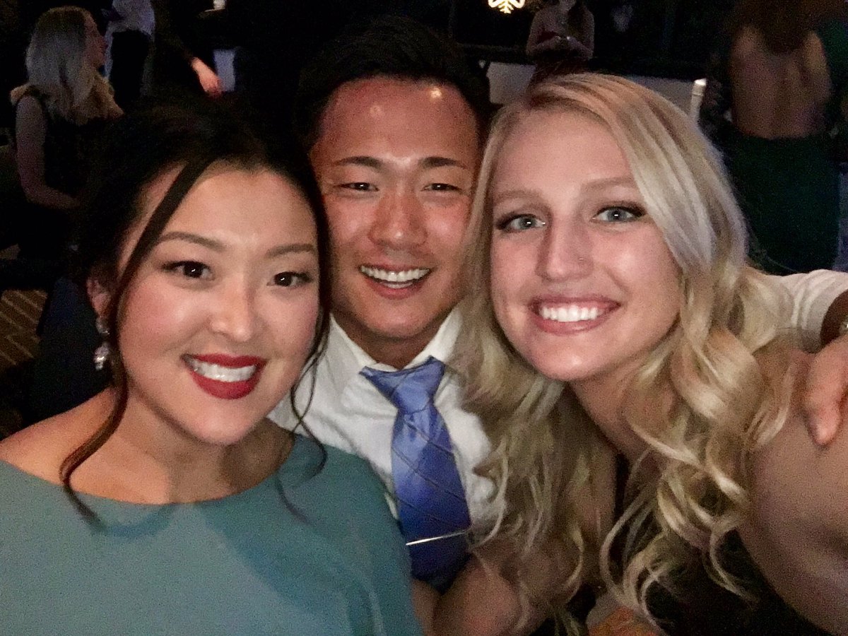 caitlinpullen's tweet photo. Happy birthday to my roomie and boo @ellonecia 🎉 @jasonkimdc sliding in too. https://t.co/Ovt3epphGy