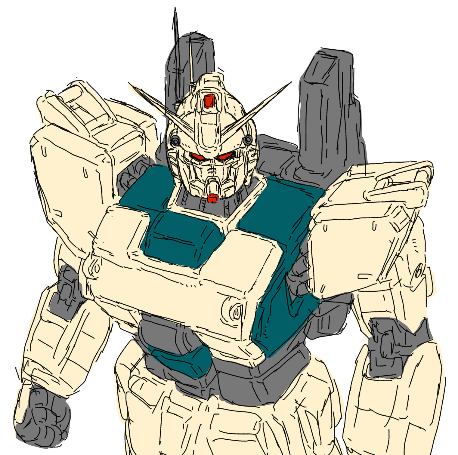 ガンダムクソ解説bot ブレードアンテナ 初代から登場する兵装 ツインアイと並ぶ ガンダムの 象徴とも言える部位 額の部分に装備されるv字型の アンテナで 大抵のガンダムは これを装備する 折れても 大した事ないが主役機の アンテナは本当に全然折れ