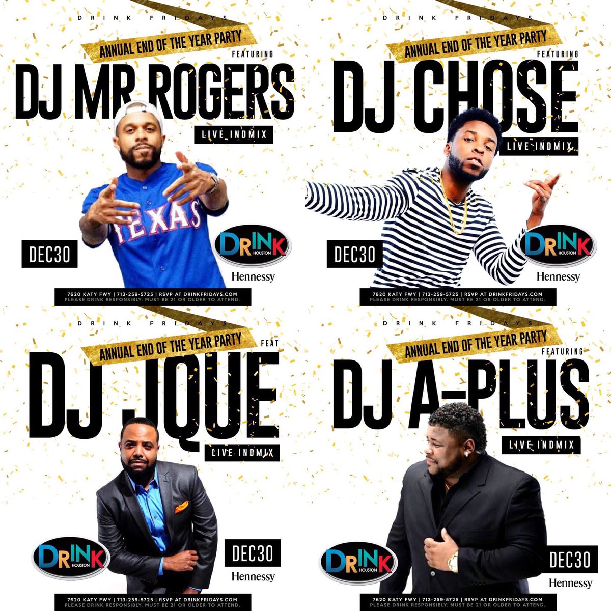 ESSENTIALPROMO's tweet photo. TONIGHT
Annual End of Year Party at Drink Houston 
@DJMrRogers @DJCHOSE @DJJQUE @APLUSTHEDJ 
Txt First and Last Names to 8328005040 to RSVP https://t.co/Voi5vlXDiD