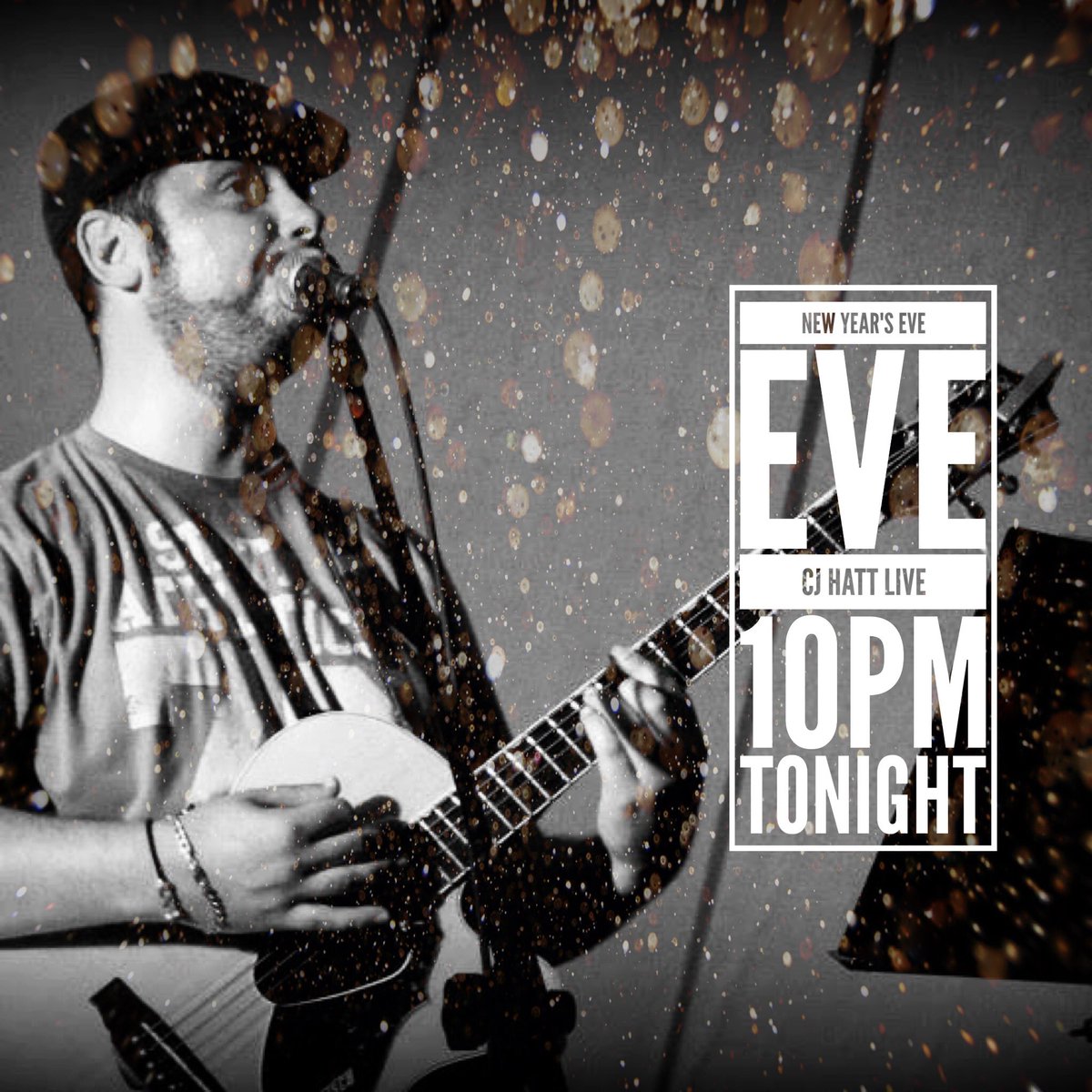 Tonight. 10pm. The Water's Edge Newark. Our New Year's Eve Eve party with free live music from CJ Hatt. See you here? Please #RT