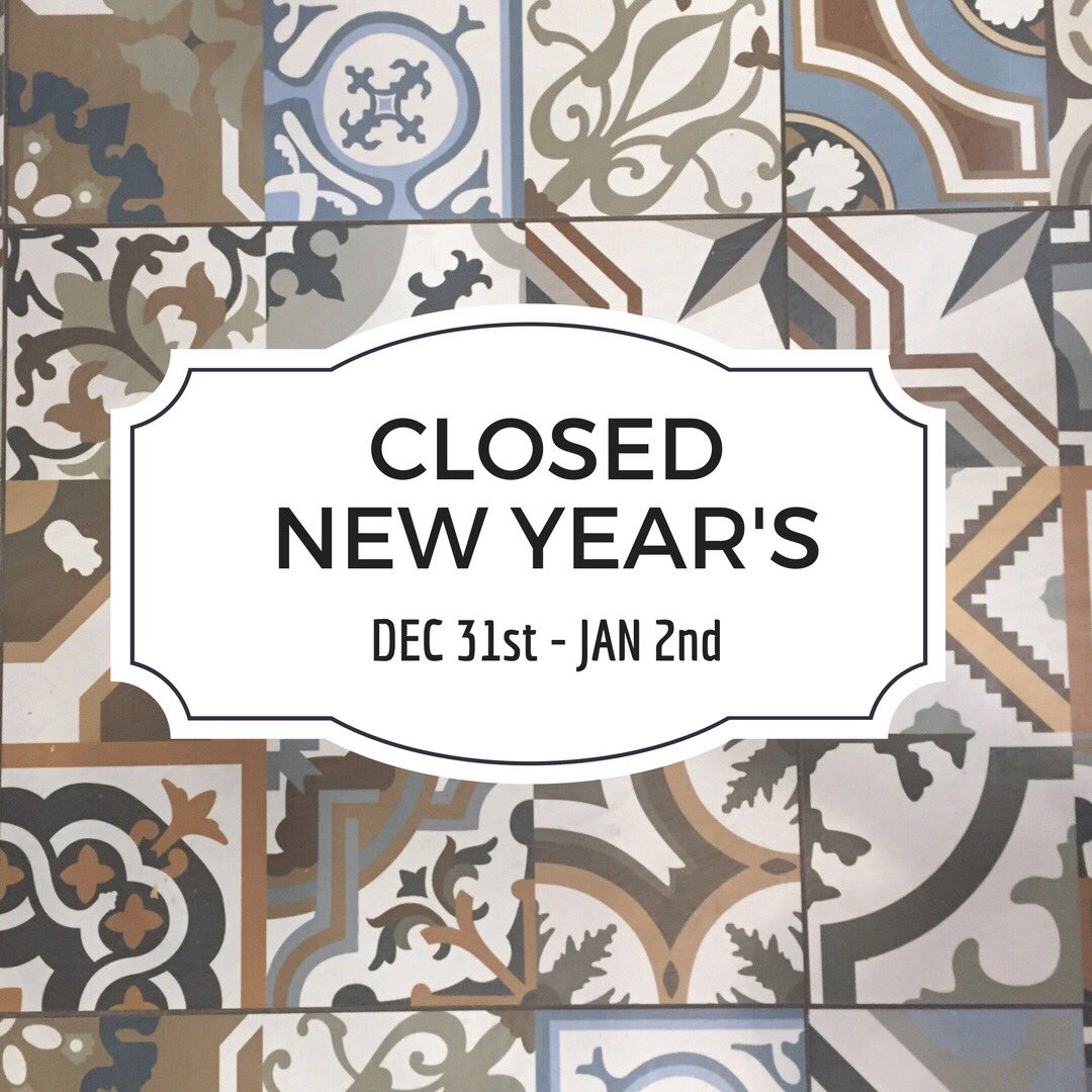 alfaPieHouse's tweet photo. Please note our holiday hours and come in early to pick up a box of pies for the new year! #goldentridc https://t.co/eIeIaJAQ8v
