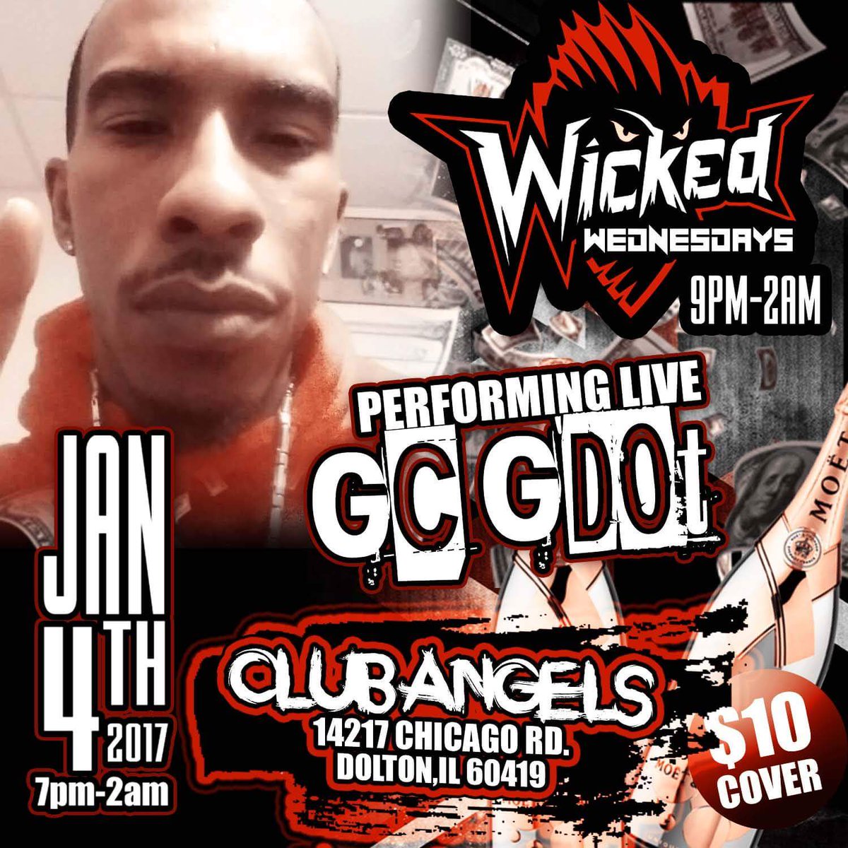 Gdotcom5's tweet photo. Come Out See Ya Boi @Gdotcom5 Gettin Off #January4th, It's Gon Be Lit I Promise...@Youbettagetca$h-Fb #SupportRealHipHopChallenge https://t.co/4r8kiPiL7U