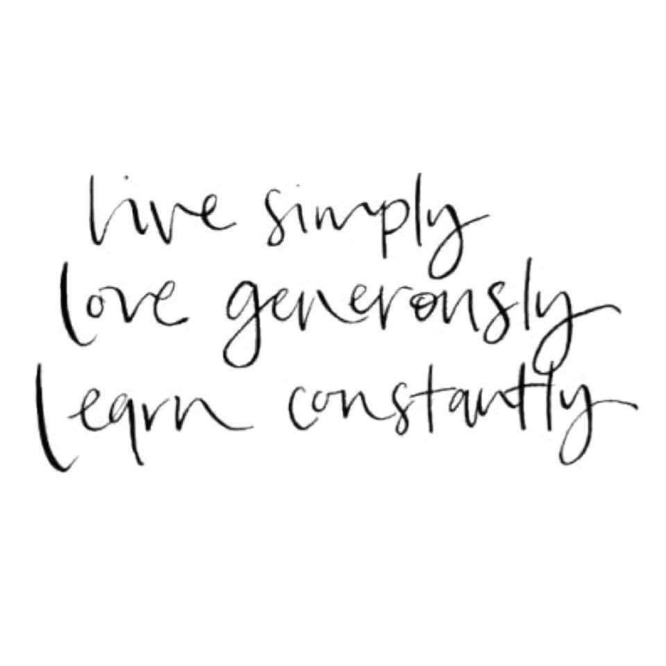 NRPRGroup's tweet image. #Livesimply. #Lovegenerously. #LearnConstantly.
.
Beautiful words to live by, don’t you think?
.
#Friday #TGIF