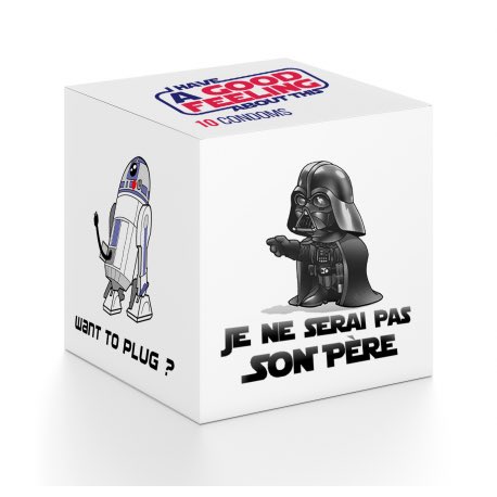 CallvinCondoms's tweet image. BOITE COLLECTOR STAR WARS
#CALLVIN réuni 10 capotes parodiques STAR WARS.
Cliquez : goo.gl/5rPRb6