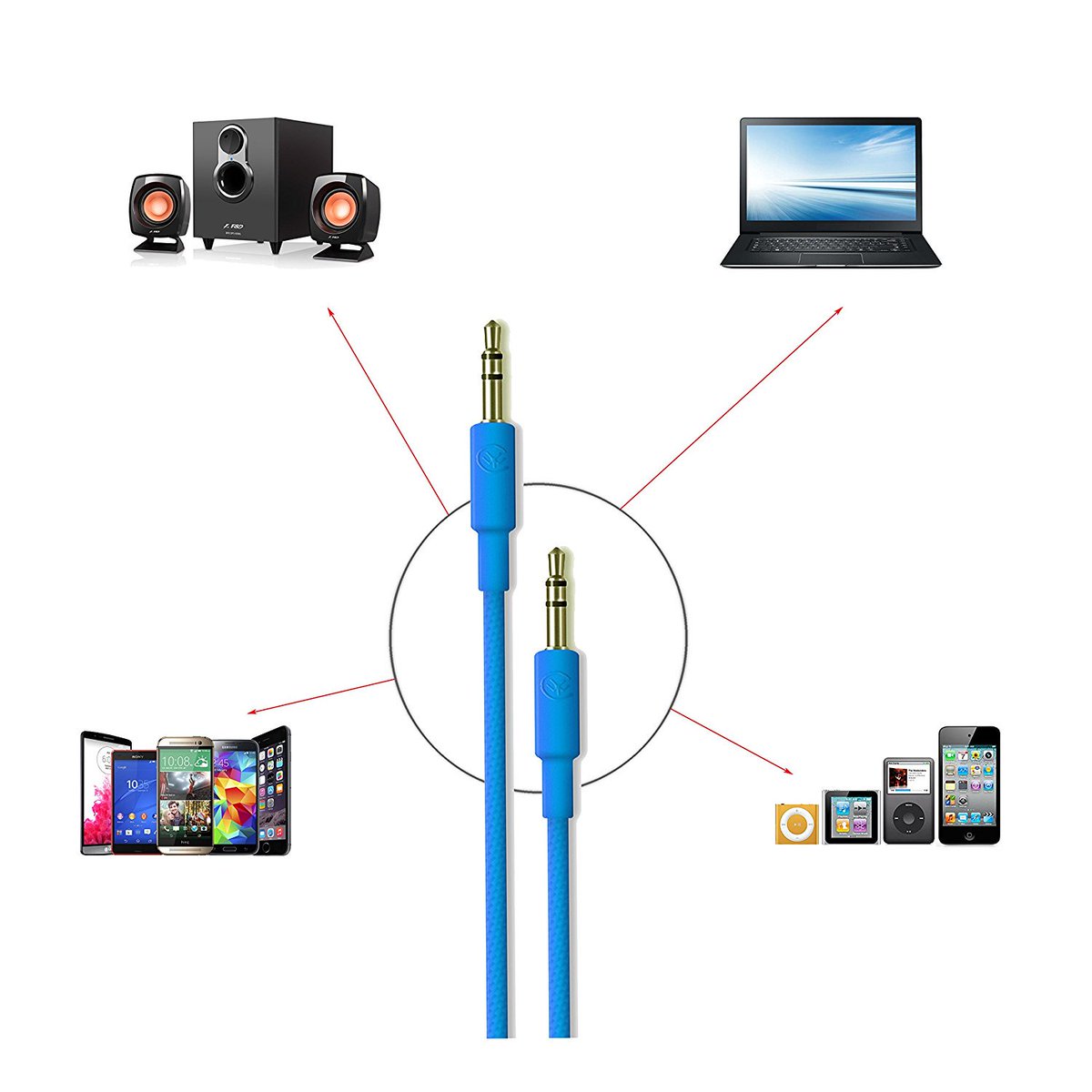 IncrediCables's tweet photo. Blast those tunes this #NYE! Use this handy, high-quality stereo #cable to connect your #iPhone or other #music player to music systems! https://t.co/6Kr9MmG9Bs