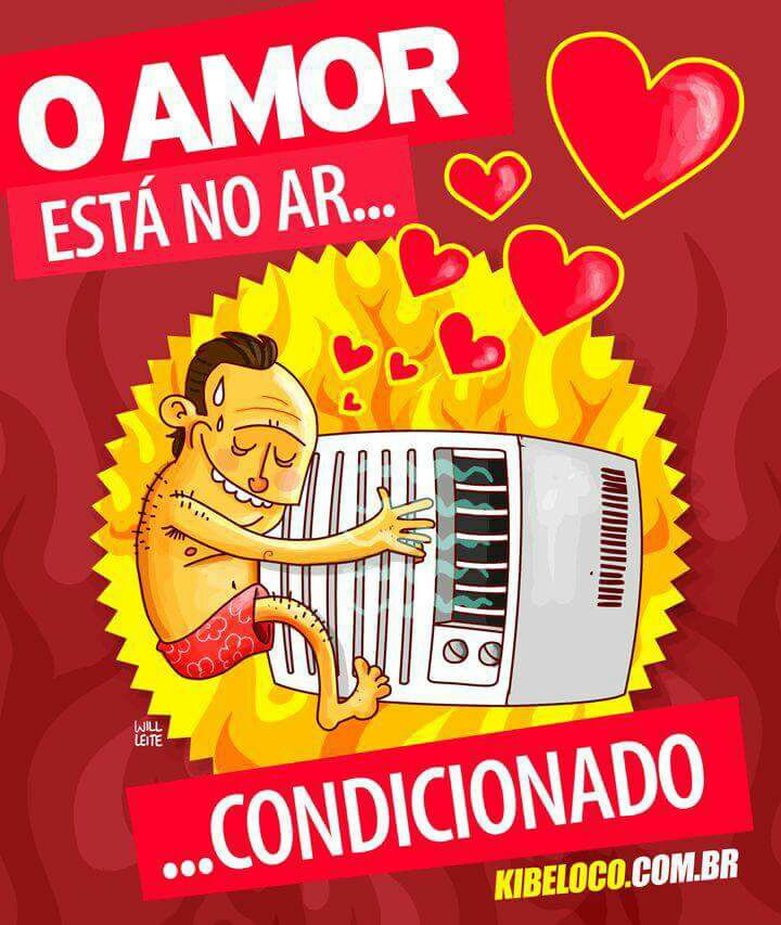 Em tempos de calor esse amor é tudo