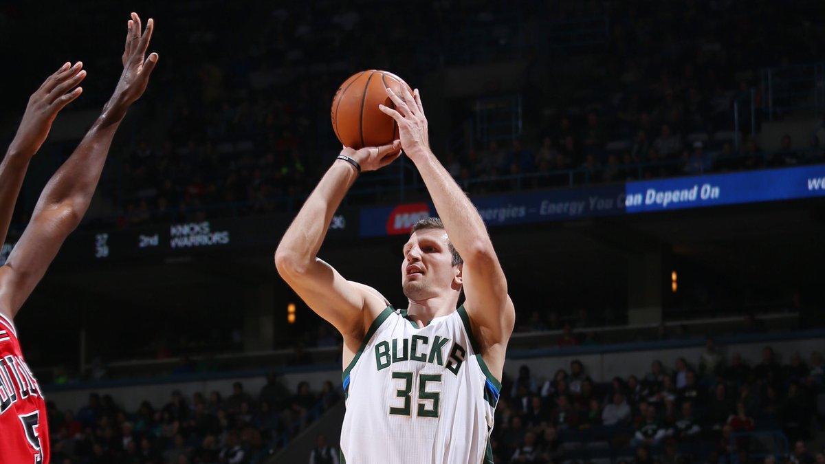 Bucks's tweet photo. Mirza Teletovic has passed concussion protocol and will be available tonight. #OwnTheFuture https://t.co/eA2eHKTenV
