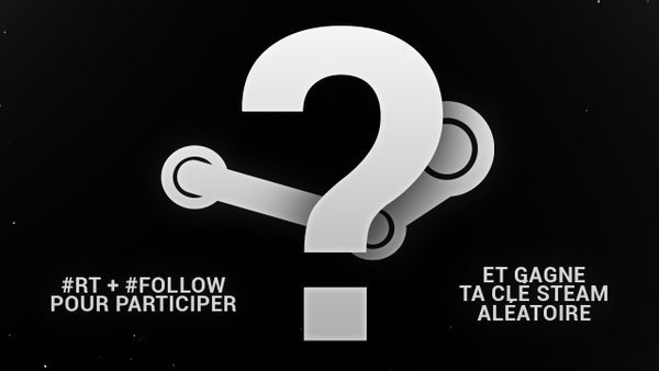 KenzoConcours's tweet photo. 🎁#Concours #13  🎁

🎮🌀Gagne un jeu #Steam 🌀🎮

👉 RT + Follow moi

🏁 Tas : 90 RT https://t.co/KAty3Ixgdn