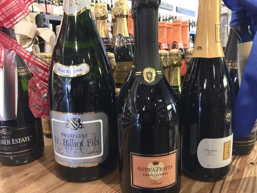 We are open until 10 tonight and 8pm New Years Eve. Stop in for that special bottle or two.  Happy 2017!