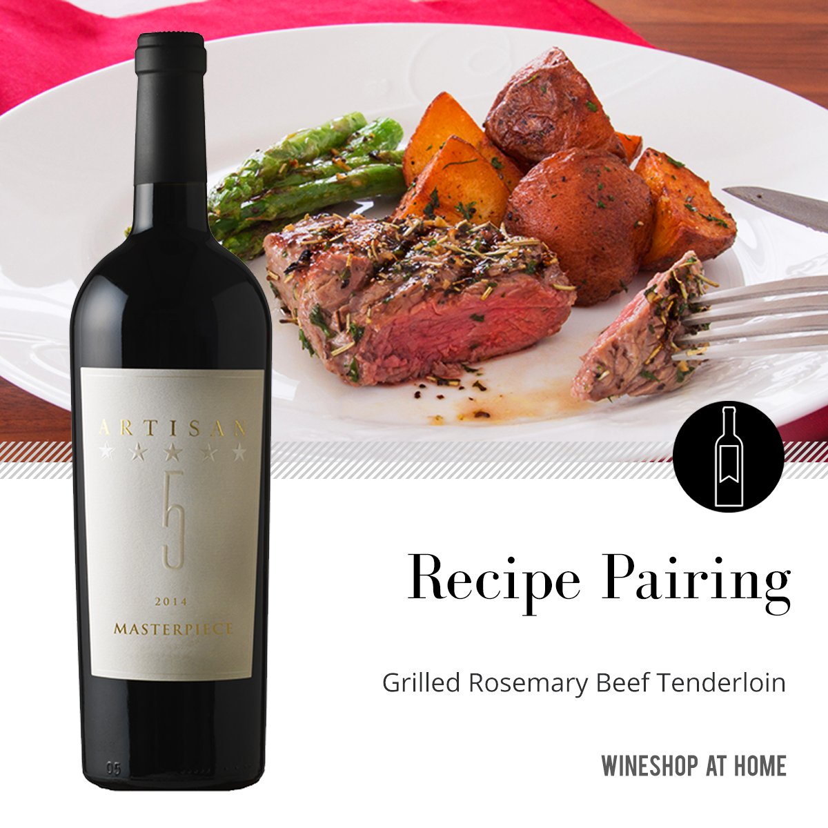 HeatherBacon4's tweet photo. Rosemary Beef Tenderloin &amp; the Artisan 5 Masterpiece, a classic #food &amp; #wine pairing! https://t.co/cJ9jw7vi9a https://t.co/pVj0D5uCps