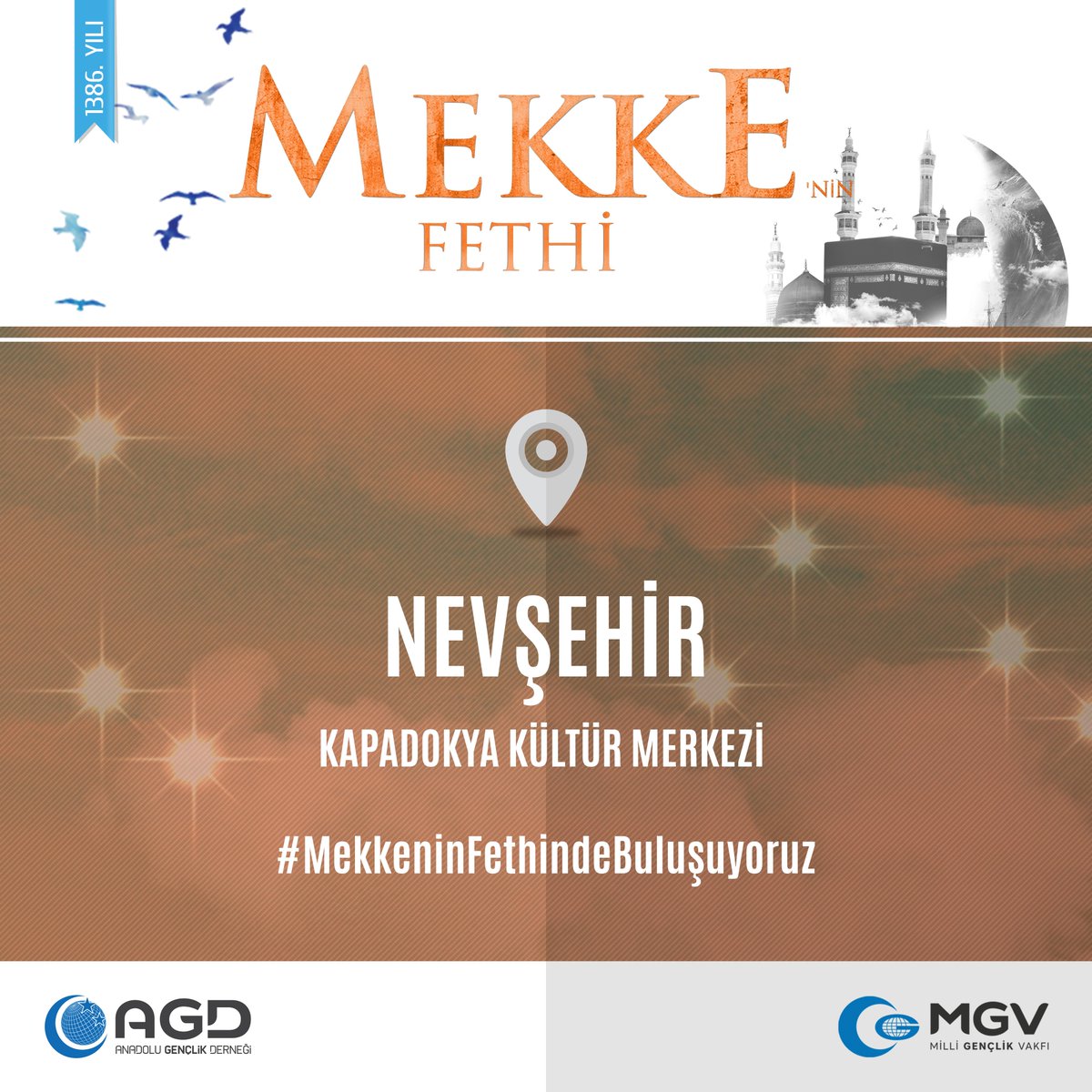 Nevşehir'de
#MekkeninFethindeBuluşuyoruz