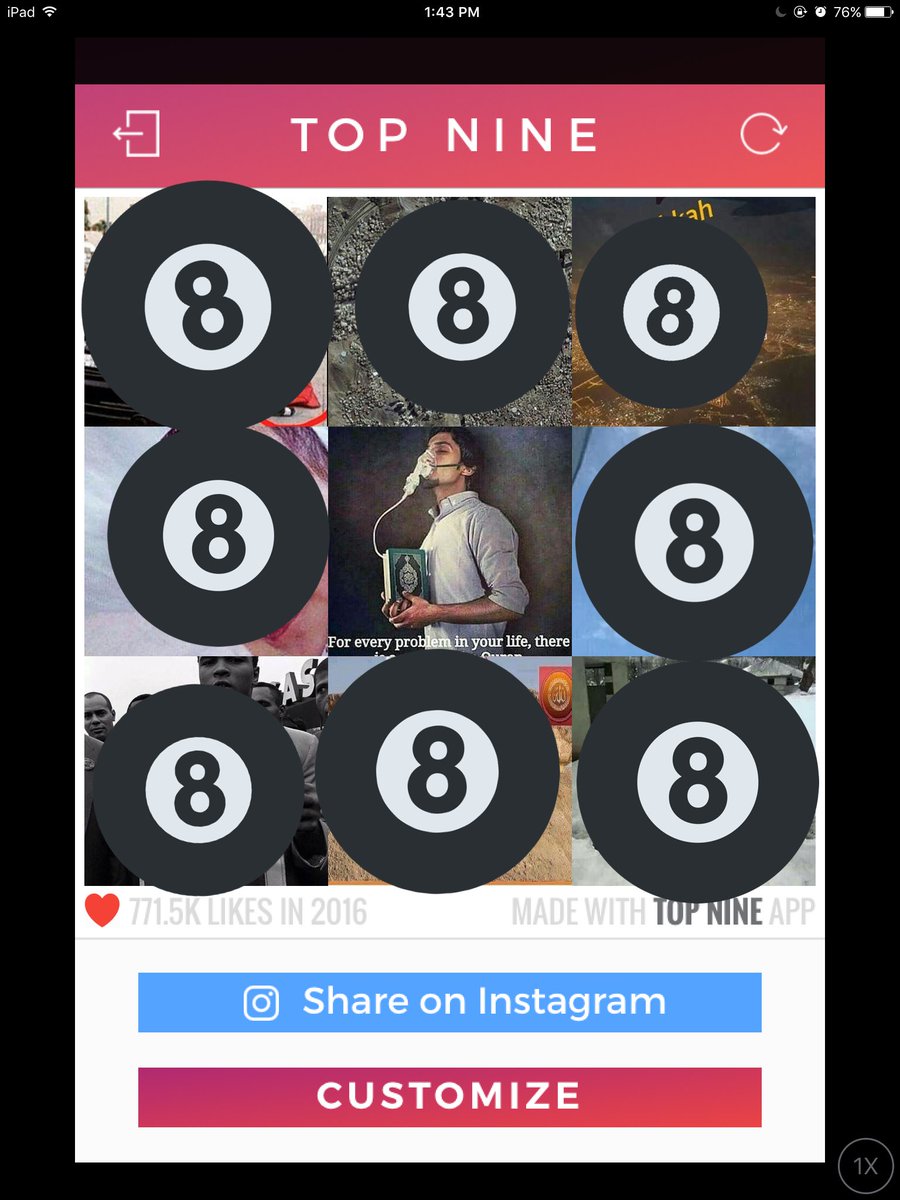 Tried to push for a total of 1m likes total in 2016 🙏 came close .