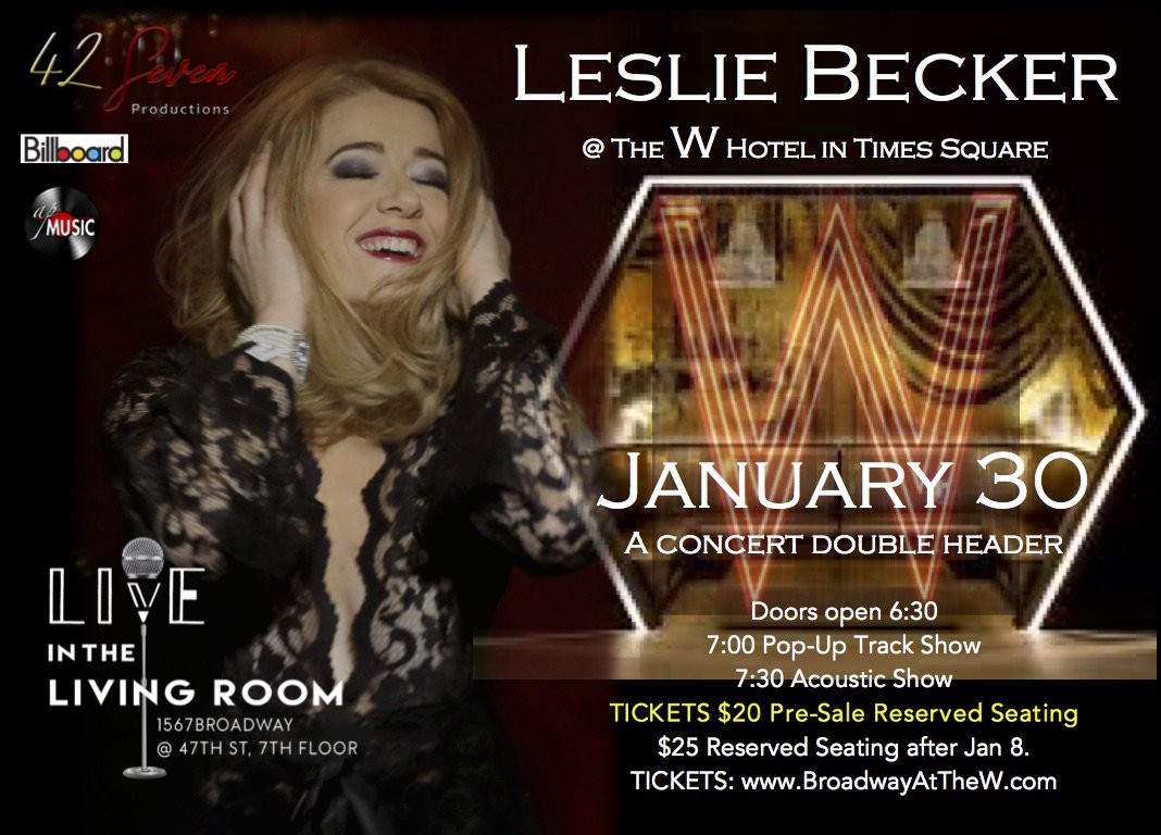 josephjamesnyc's tweet photo. #APMusicArtist @TheLeslieBecker giving it a "Slow Burn" #LiveatWebster. See her solo concert at The W Hotel Jan. 30 https://t.co/WfpSN5Pera https://t.co/jojdlAkaCt