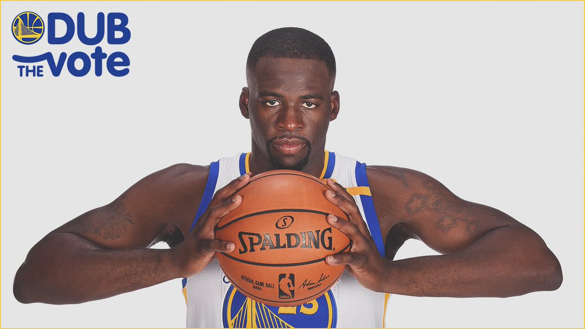 warriors's tweet photo. You know what to do 😎

RT to #NBAVote for Draymond Green ⭐️ #DubTheVote https://t.co/QGydom9Qai