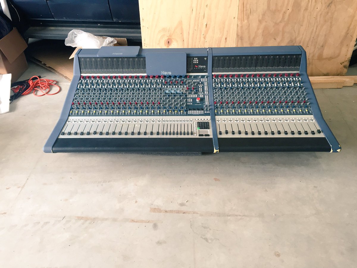 vmresource's tweet image. One of our mixers got this console in today, can't wait to hear it. #neve #recording #filmmaker #cinematography #vmr