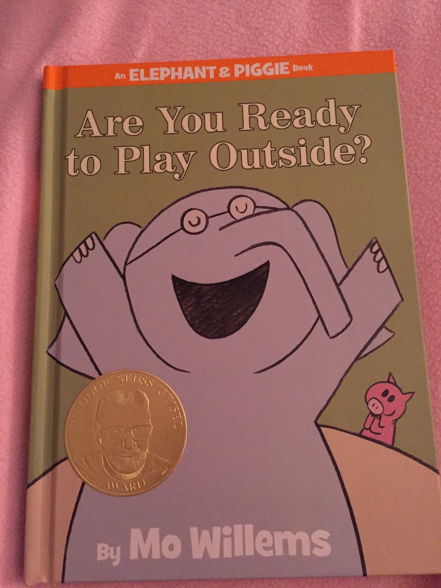 mrscooper52's tweet photo. K read from her stack tonight. Her favorite part was when Piggie was not happy in the rain but then loved the rain! #ADEreads #readabration https://t.co/YoKrymJew3