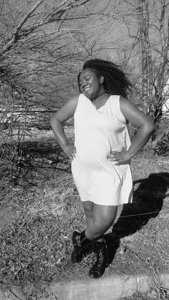 lasiaa_k's tweet photo. imma werk this dress I made &amp; not worry about my weight. 🌸🌻 https://t.co/gEco02AojJ