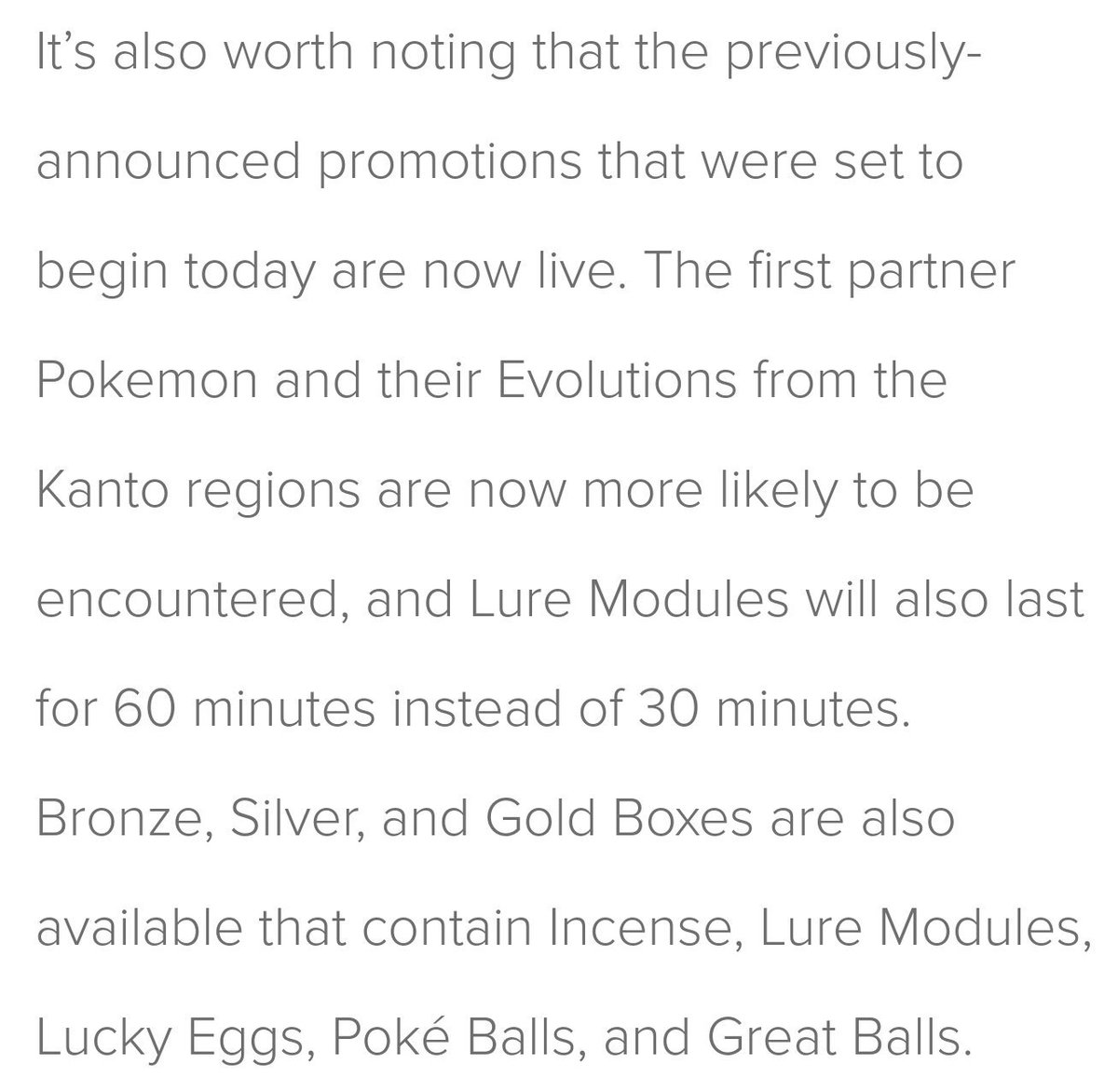 PokemonGoNews's tweet photo. #PokemonGO - New loading screen, December 30 promotions now live! →https://t.co/TVUP7cEncD (via @NinEverything) https://t.co/NTyT1IiS2u