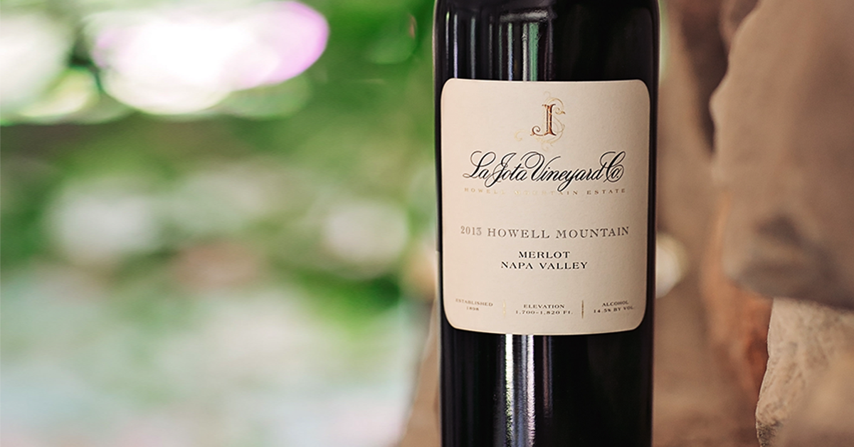 LaJotaWines's tweet photo. Thank you @winespeedKM for naming our 2013 Howell Mountain Merlot a Top 10 Wine of 2016. For more info: https://t.co/OhaDxdN6vX. Cheers! https://t.co/qZzP9tI0e3