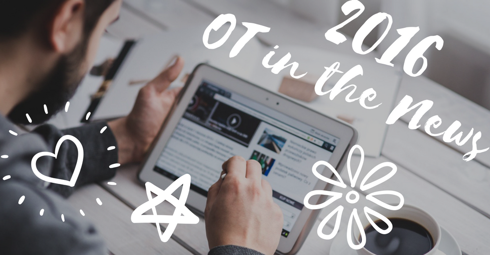AOTAInc's tweet photo. In 2016 #Occupationaltherapy was on @NPR, @CNN, @WSJ, @theEllenShow, &amp; hundreds more. Read the top hits: https://t.co/Fo0oZRCher https://t.co/EmakmZxDkV