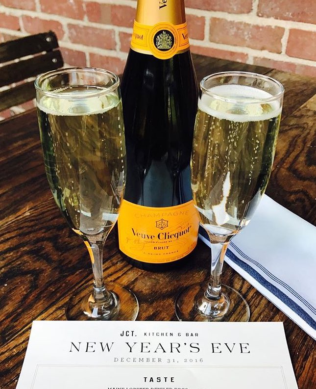 Are you ready!!!! #NYE #ATL #jctkitchenandbar #veuve #bubbles