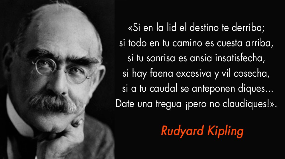 Ministro Desde allí Iniciar sesión Penguin España 🐧📚 on Twitter: "Joseph Rudyard Kipling [30/12/1865 -  18/01/1936] escritor y poeta británico. Autor de relatos, cuentos  infantiles, novelas y poesía. https://t.co/P3ORhegPXv" / Twitter