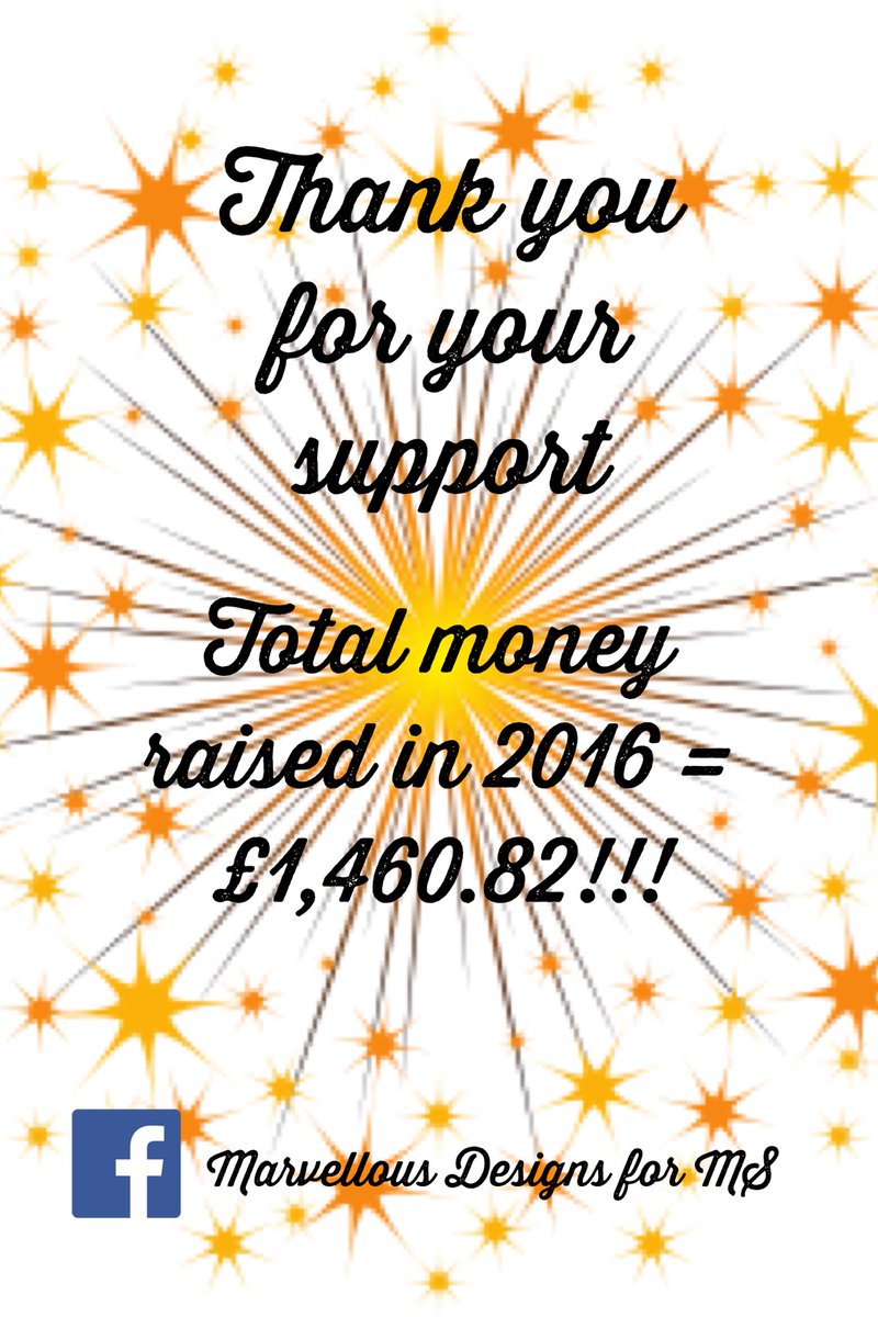 ZJM_331's tweet image. Thank you #MarvellousDesignsForMS #MS #Charity #thankful #MSTG