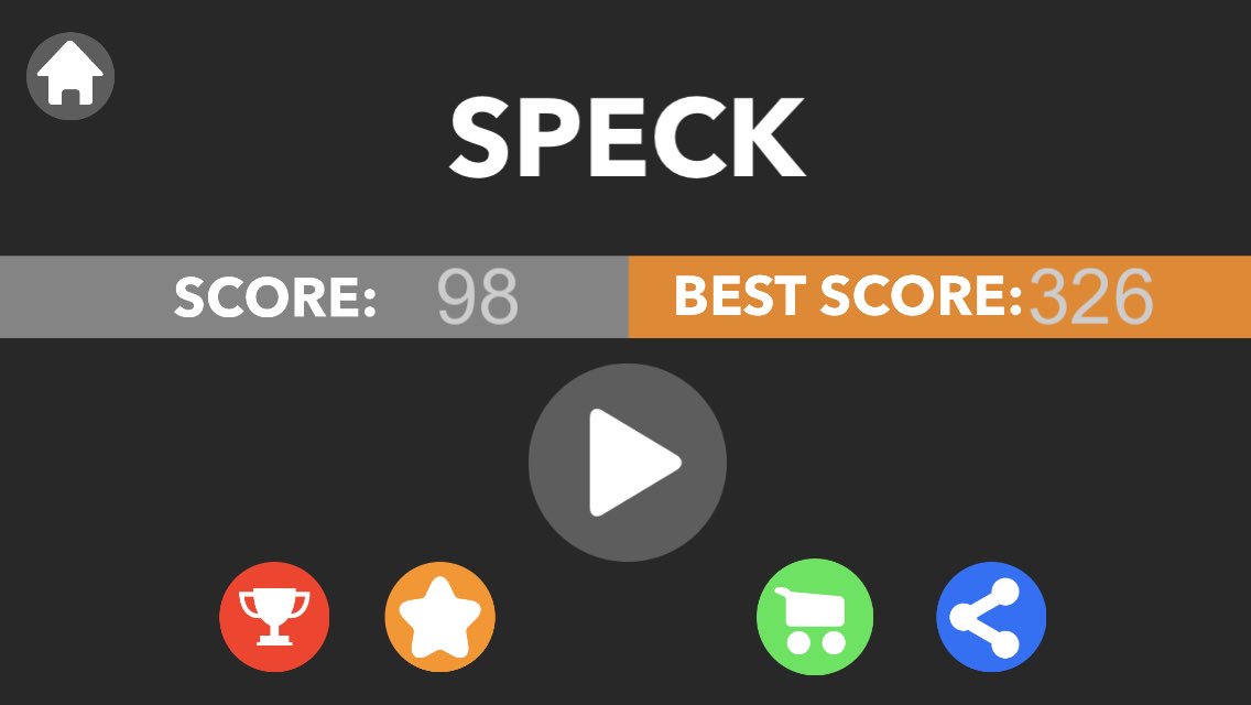 EncodedApps's tweet image. Can you beat this high score? Download Speck on iOS today! #gamedev #indiedev #EncodedApps
