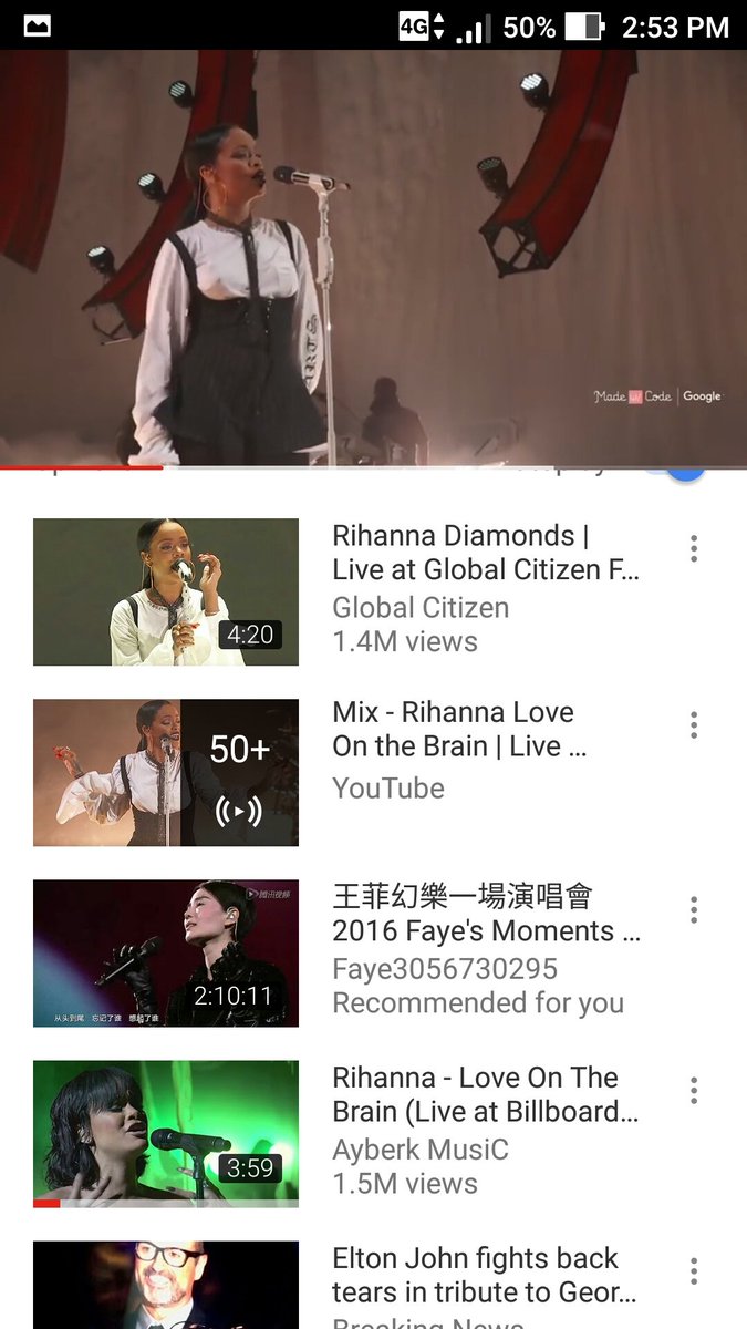 english_foo's tweet photo. #rihanna #Soulmusic #awesome https://t.co/1LqDJectaa #LOVESONG #TOP100HOT A great performance. Such powerful #emotional #pureperfection https://t.co/Jvun7KJ2dH
