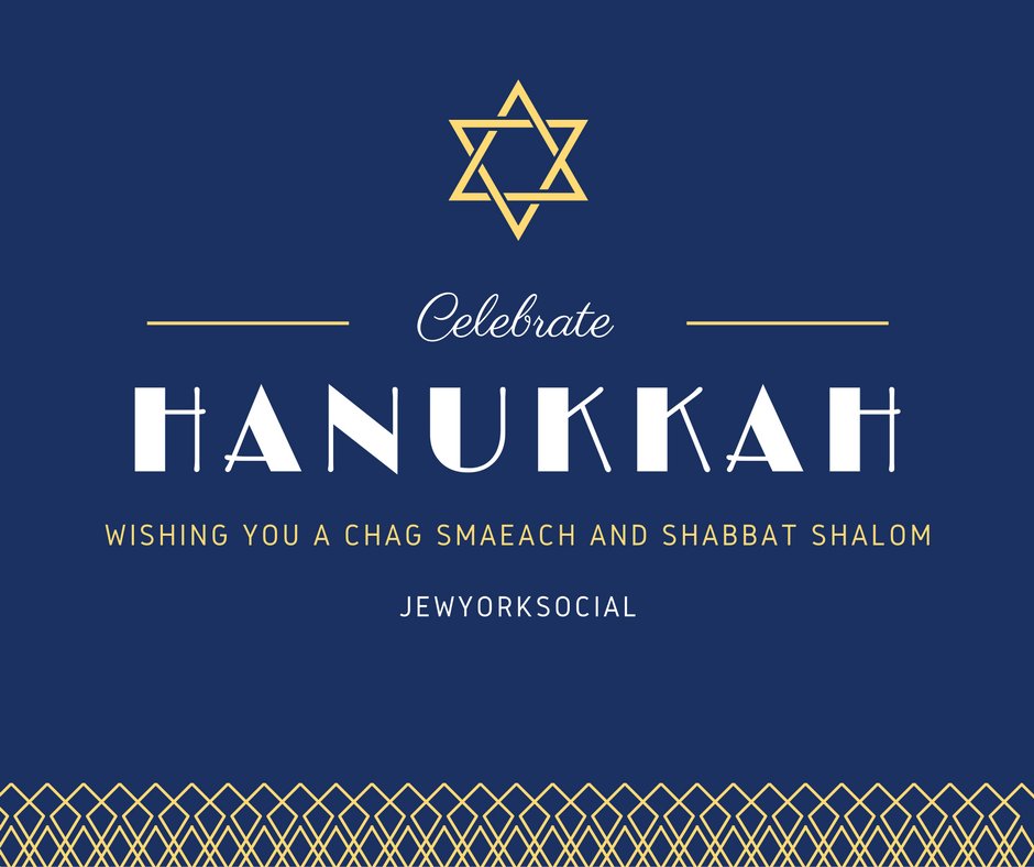 For the 7th night of Hanukkah, we want to wish you all a Chag Samaech and Shabbat Shalom!! #Shabbat #Hanukkah