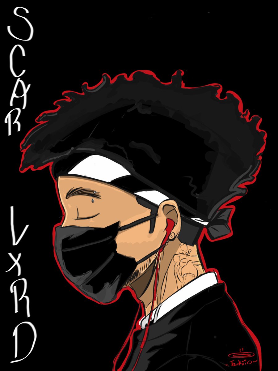TokiioMcflyy's tweet photo. 🍥"Illustration Of My Favorite Brittish Rapper @scarlxrd ...Not Finish Yet"🍥
#art #mcflyyart #ScarLxrd #Rxse https://t.co/iTG6L1dJqN