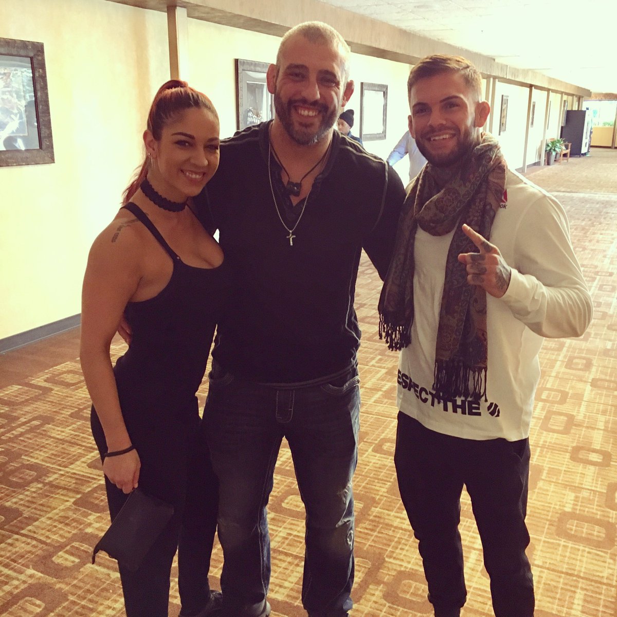 FitVT's tweet photo. @LOCKloaded performs another successful weight cut with @Cody_Nolove! Who is tuning in tonight? #ufc #codynolove https://t.co/L1sjHzheSB