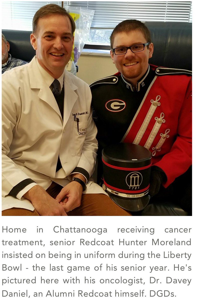 UGARedcoatBand's tweet image. We were missing someone today…