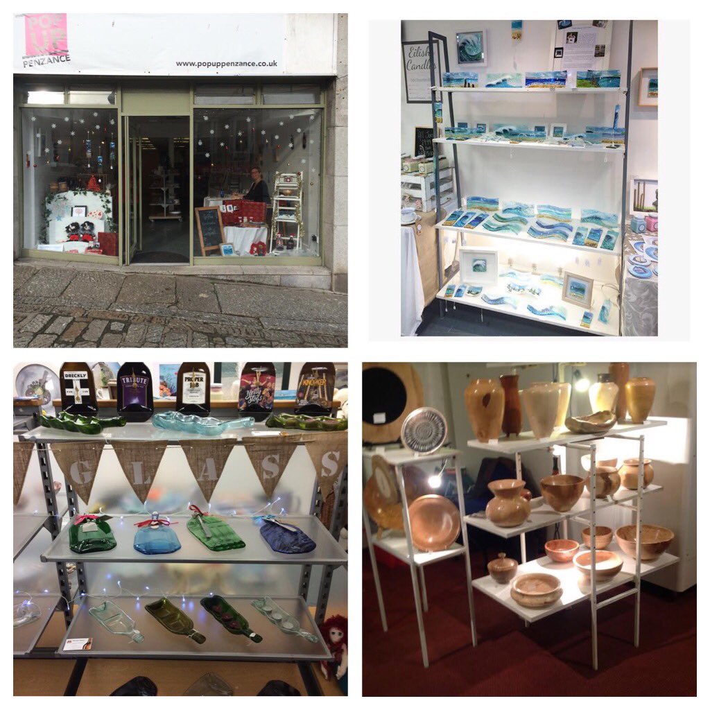 CraftyMutineers's tweet photo. Open today 40 Market Place, Penzance @PopUpPenzance @PenzanceHour #jewellery #art #glass #ceramics #clothing #candles #wood #pirates https://t.co/CG133EeZej
