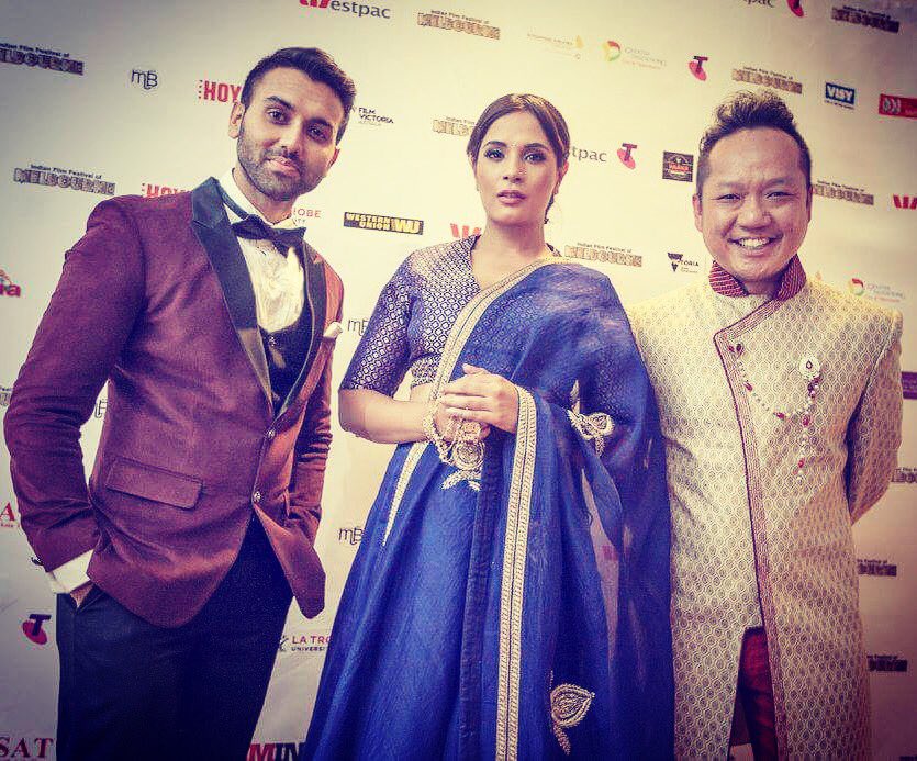 puneet4uall's tweet photo. Super happy birthday to coolest punjaban @RichaChadha_ pleasure meeting you @IFFMelb @garyleecious @mitublange #IFFM2016 https://t.co/Xhne9Bhozs