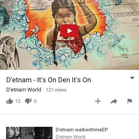 itsDaNamBitch's tweet photo. Uk its out there fa u! New #MusicVideo OUT NOW! New joint out Linkinbio #WalkWithMeEp on #YouTube 📷Shooter:@micnotes https://t.co/IkX7WP5GPC