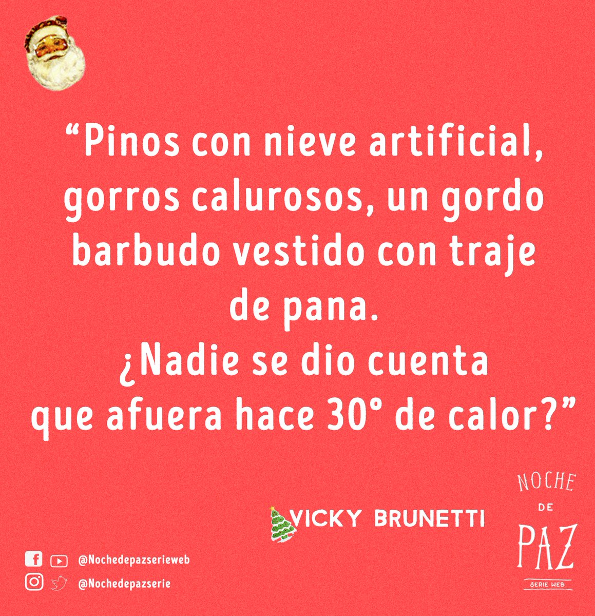 nochedepazserie's tweet photo. #Frase #NochedePaz ARROBÁ a quien imagines diciendo esta frase @macacofilms @mflapissonde @meyscapola @mirtabusnelli @MaidaAndrenacci https://t.co/btQPv0g9zG